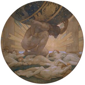 Atlas and the Hesperides by John Singer Sargent